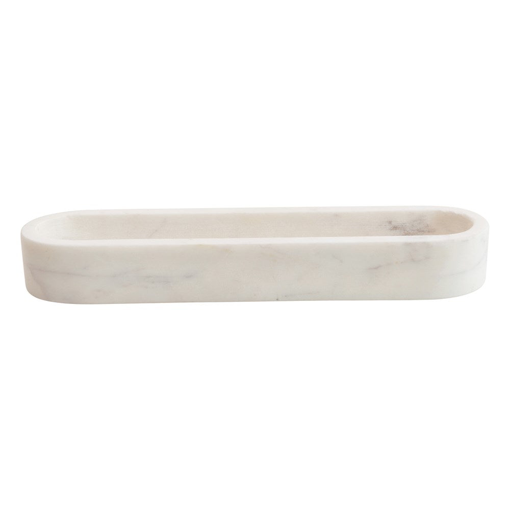 11-1/2"L X 2-1/2"W Marble Dish
