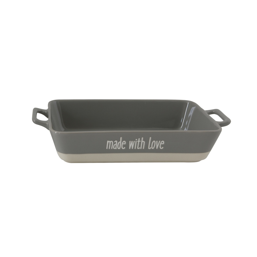 14-1/2"L Stoneware Baker