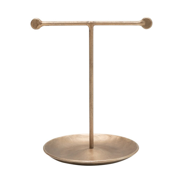 5-1/2"H Metal Jewelry Stand