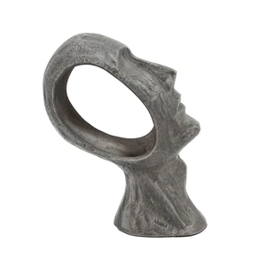 [15657-02] 11" Metal Face Deco, Gun Metal