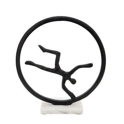 [15666-02] 14" Man On A Loop, Black