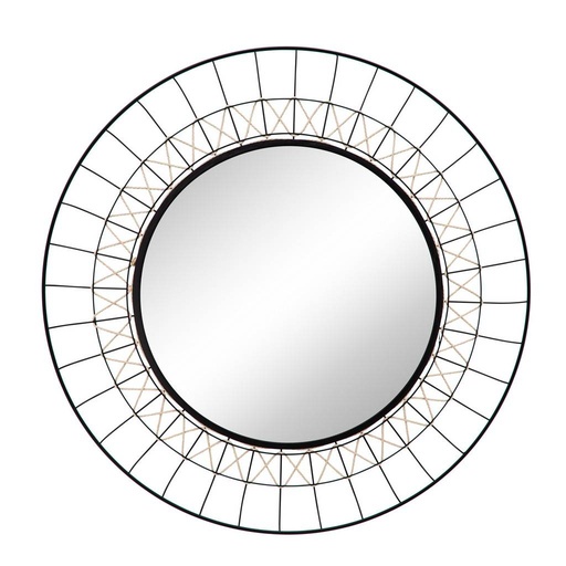 [15755] 36" Metal Wall Deco, Black