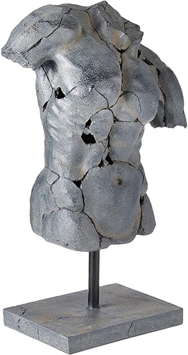 [13622-01] Cracked Torso Sculpture