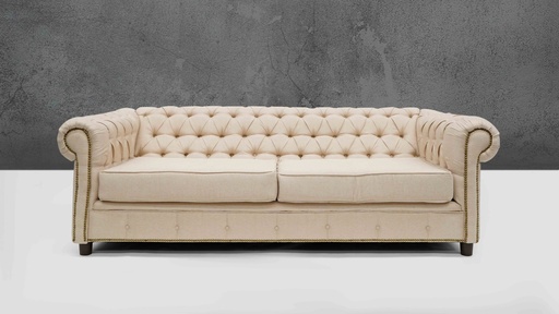 Sofa Chesterfield De Tela 2.00*.90*.85H