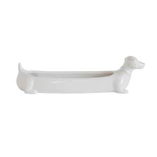 [DA7590] 10-1/2"L Ceramic Dachshund