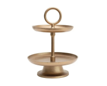 [DF3537] 13"H X 9-3/4" Round Aluminum