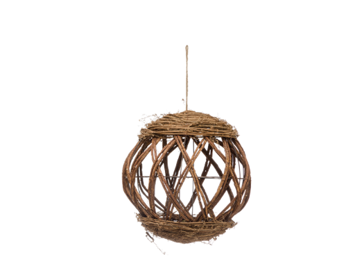 [XM8047] 14" Round Willow Ball