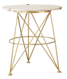 [DA8626-1] 22"Rnd X 24"H Metal Table