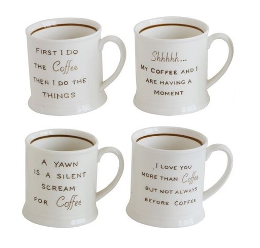 [DA8353A] 4"H 12 Oz. Stoneware Mug