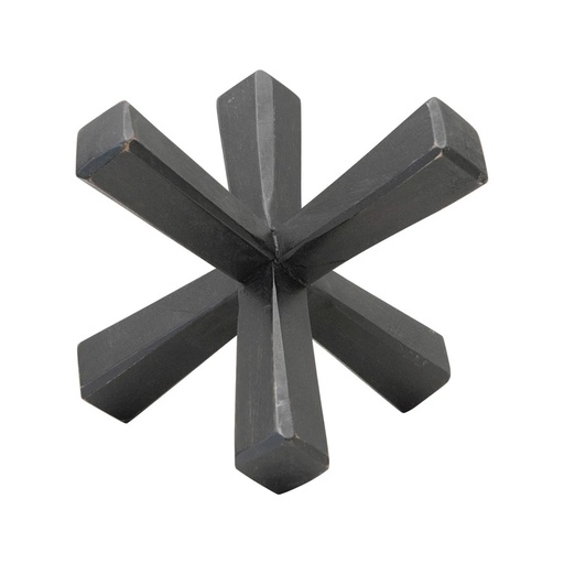 [DF3906] 8" Round Mangoood Jack Stone