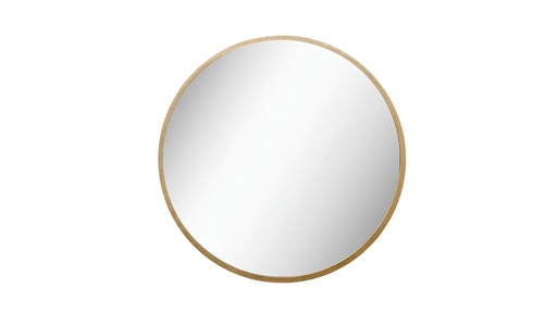 [DF3422] Espejo 35-1/2" Rnd Metal Framed Wall