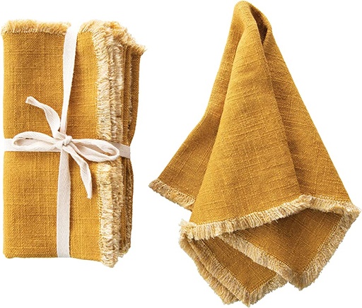 [DF3529] S/4 18" Square Linen Napkins
