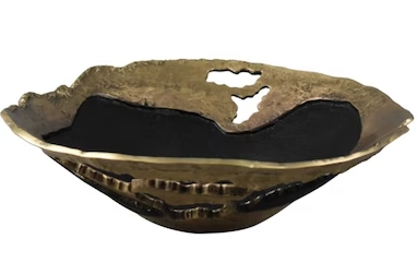 [CVTZNP011] 17.25"W Aluminium Bowl 2/2.99'