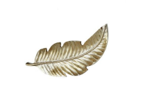 [CVTZRN002S] 18.5"W Aluminium Leaf Platter 2pcs Ups Pack