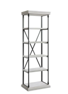 [CVFZR4549] 24x17x77" Tall Book Case, 1 Pk