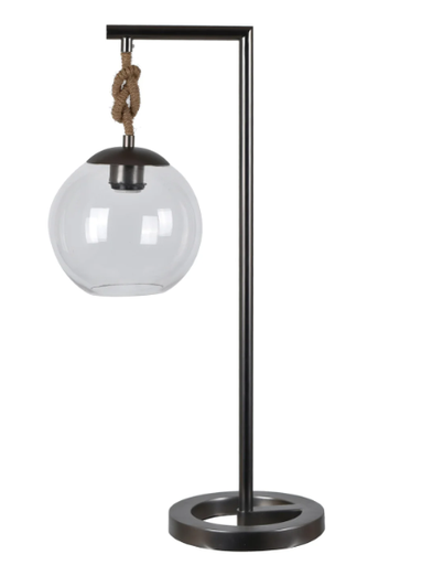 [CVAZER053] 26.5"H Metal Table Lamp 2pk/3.99