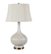 [CVAZP028B] 30.25"H Ceramic Table Lamp 1pk