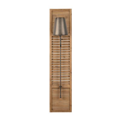 [CVW1P428] 56"H Wood Wall Sconce 1pcs Ups Pack