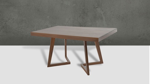 Mesa de Comedor Con Cubierta Madera Nerea 1.80*1.05*.76H
